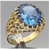 Image 1 : 14K Blue Topaz Ring