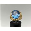 Image 4 : 14K Blue Topaz Ring
