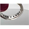 Image 6 : 18K White Gold, Diamond & Enamel Eternity Band
