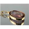 Image 8 : 14K Gold Multi Faceted Ametrine Necklace