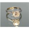 Image 1 : 14K White Gold Diamond Solitaire Ring