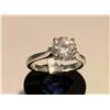Image 5 : 14K White Gold Diamond Solitaire Ring