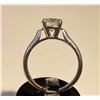 Image 6 : 14K White Gold Diamond Solitaire Ring