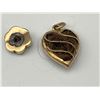 Image 7 : Antique 20K, 14K, & 10K Hair Jewelry