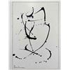 Image 2 : Abstract Expressionist Monochrome Drip Painting, Schleutermann