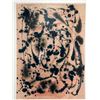 Image 2 : Abstract Expressionist Monochrome Drip Painting, Schleutermann