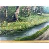 Image 8 : Bandes, Spring Landscape, Oil on Board