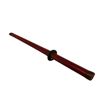 Image 8 : Japanese Wakizashi Short Sword, Red Lacquer Hilt and Scabbard
