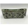 Image 8 : Chinese Jade Neck Rest with Carved Bat And Flower Design