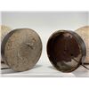 Image 8 : Pair of Mid Century Modern Ceramic Textured Table Lamps