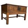 Image 1 : Antique 18th Century Trunk on Stand
