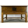 Image 2 : Antique 18th Century Trunk on Stand