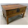 Image 3 : Antique 18th Century Trunk on Stand