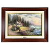 Image 2 : Thomas Kinkade Pine Cove Cottage Canvas Studio Proof