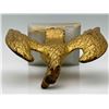 Image 7 : Antique Gilt Metal Eagle On Onyx Base
