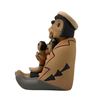 Image 4 : Native American Jemez Pueblo Pottery Storytellers, Signed Chrislyn Fragua