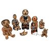 Image 2 : Lot of Jemez Pueblo Native American Pottery Figures