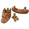 Image 1 : Native American Jemez Pueblo Pottery Storyteller Figures