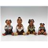 Image 2 : 8 Native American Pottery Storyteller Figures
