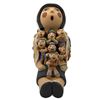 Image 2 : Native American Jemez Pueblo Pottery Storyteller Figure, Signed