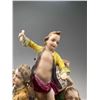 Image 10 : Antique Dresden Hand Painted Porcelain Musical Quintet Figurine