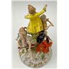 Image 6 : Antique Dresden Hand Painted Porcelain Musical Quintet Figurine