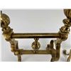 Image 7 : Antique Victorian Brass Fire Dogs