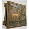 Image 2 : Art Deco Trinket Box With Painted Deer Design