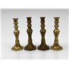Image 17 : 18 Antique Miniature Brass Candlesticks