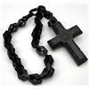 Image 1 : Vintage Bakelite Cross With Chain