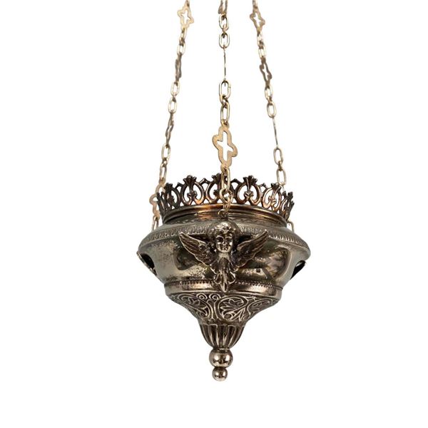 Priest's Censer With Winged Cherub Motif