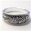 Image 1 : SILVER  RING (~SIZE 10)(~WEIGHT 5.62G)
