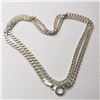 Image 1 : SILVER CHAIN (~LENGTH 18INCHES) (~WEIGHT 10.64G)