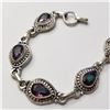 Image 2 : SILVER MYSTIC TOPAZ BRACELET