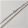 Image 2 : SILVER CHAIN (~LENGTH 20INCHES)(~WEIGHT 6.88G)