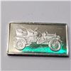 Image 1 : SILVER VINTAGE CAR BAR (~WEIGHT 1.6G)