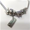 Image 2 : SILVER PANDORA STYLE BEADS  BRACELET (~WEIGHT 20G)