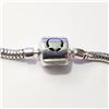 Image 3 : SILVER PANDORA STYLE BEADS  BRACELET (~WEIGHT 20G)