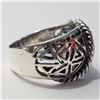 Image 2 : SILVER RING (~SIZE 8)(~WEIGHT 4.88G)