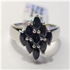 Image 1 : SILVER SAPPHIRE(2.35CT) RING (~SIZE 7)
