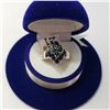 Image 3 : SILVER SAPPHIRE(2.35CT) RING (~SIZE 7)