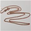 Image 1 : ROSE GOLD PLATED NECKLACE (~LENGTH 17INCHES)