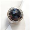 Image 2 : SILVER ONYX RING(~WEIGHT 12.4G)