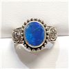Image 1 : SILVER OPAL RING(~WEIGHT 6.35G)