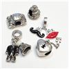 Image 1 : PACK OF 5 PANDORA STYLE BEADS