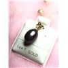 Image 2 : 14K YELLOW GOLD FRESH WATER PEARL 7MM PENDANT