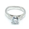 Image 2 : SILVER CERTIFIED MOISSANITE ( ROUND 7 & 2 MM)