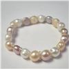 Image 2 : FRESH WATER PEARL FLEXIBLE BRACELET