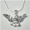 Image 1 : SILVER EAGLE 16" NECKLACE