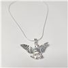 Image 2 : SILVER EAGLE 16" NECKLACE